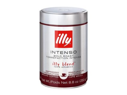 Illy Espresso Intenso mletá káva 250 g