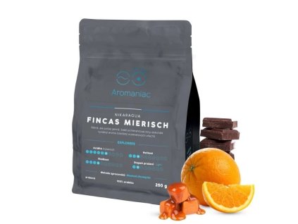 Nikaragua Fincas Mierisch zrnková, 250 g