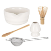 matcha set biela