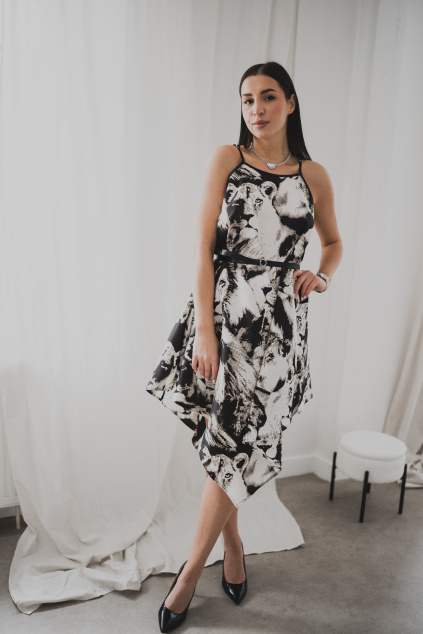 Šaty Exclusive z hedvábí R.C.