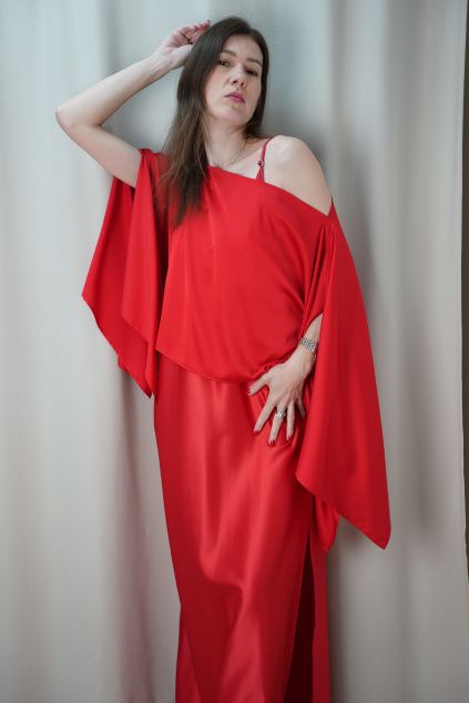 Komplet Po Svém – červená