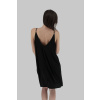 Mini šaty černá jednobarevná