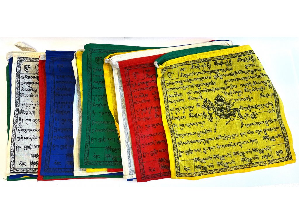 Lungta – tibetské modlitebné vlajky, veľkosť L