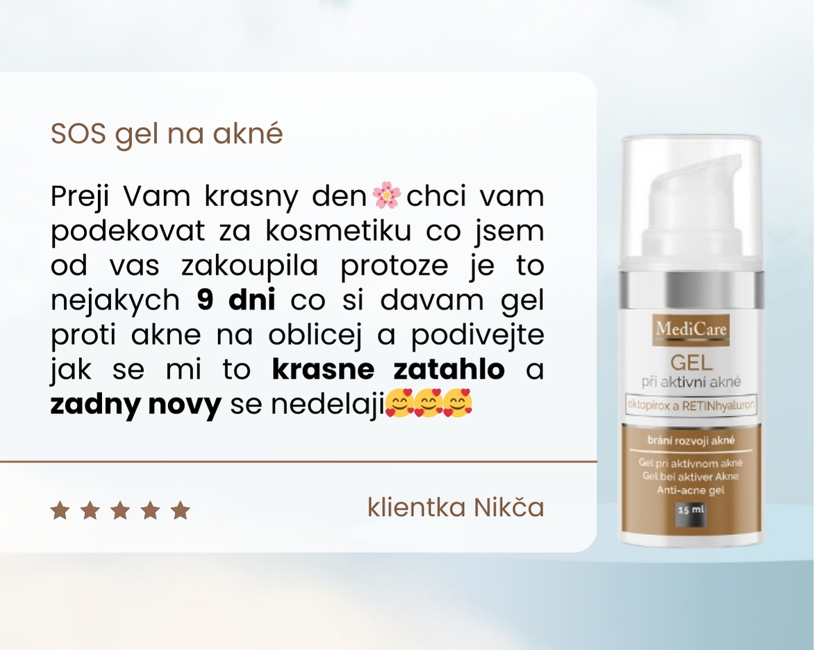 Recenze produktu SOS gel