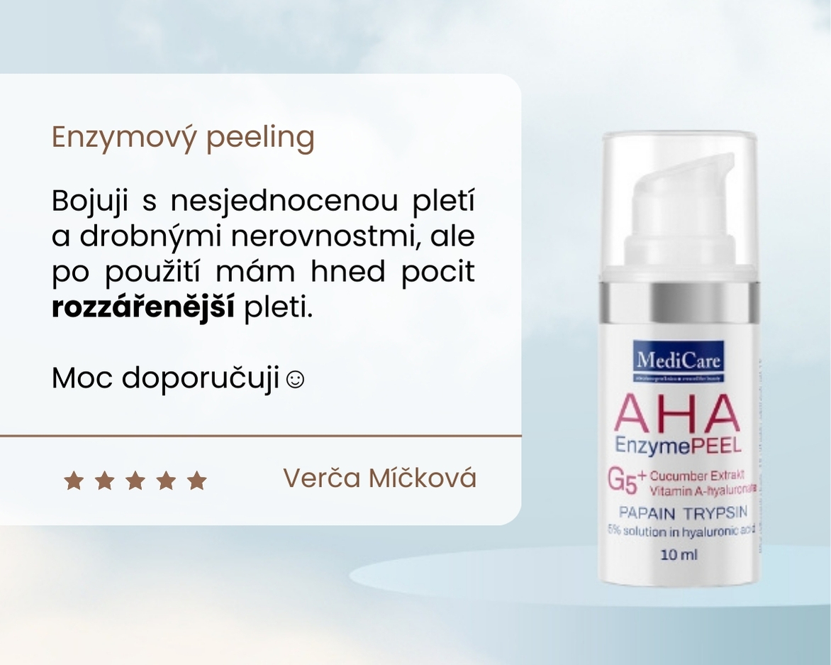 Recenze produktu Enzymatický peeling