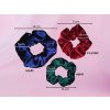 Saténová scrunchie gumička