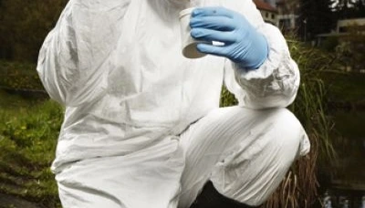 Odběry kontrolních vzorků vypouštěné vody z odlučovače ropných látek