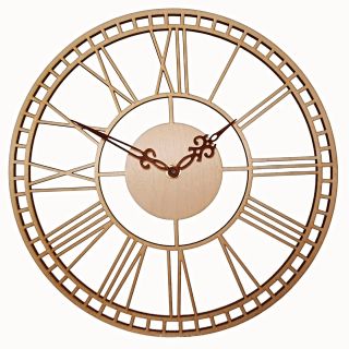 🕰️ Štýlové drevené hodiny 🕰️ Dodajte svojim priestorom elegantný vintage štýl s našimi ručne vyrobenými hodinami z...