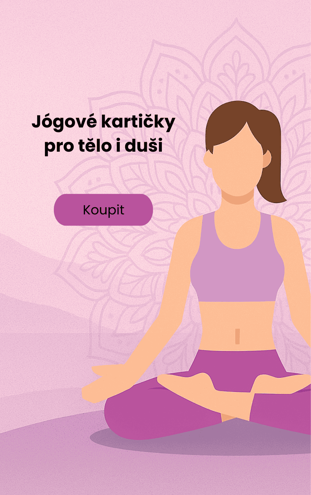 Jógové kartičky pro tělo a duši - Mobile carousel