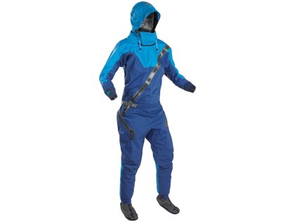 Suchý oblek Palm Fuse Adventure women's - dámský (Velikost WS, Barva Navy / Mid blue)