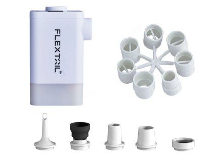 Sada: Vzduchová pumpa Flextail MAX Pump 2 Plus + univerzální redukce s příčkou