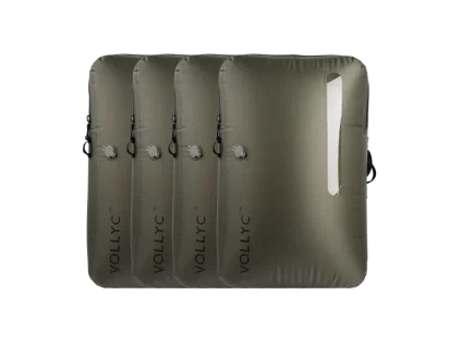 Sada: Cestovní vakuové pytle Vollyc EZY Pack 4xL