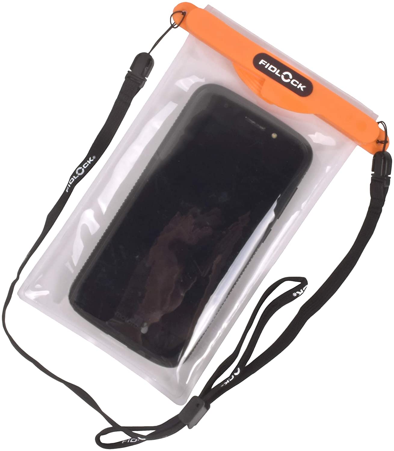 Voděodolné pouzdro na mobil Fidlock MEDI (Gooper technology) Barva: Oranžová