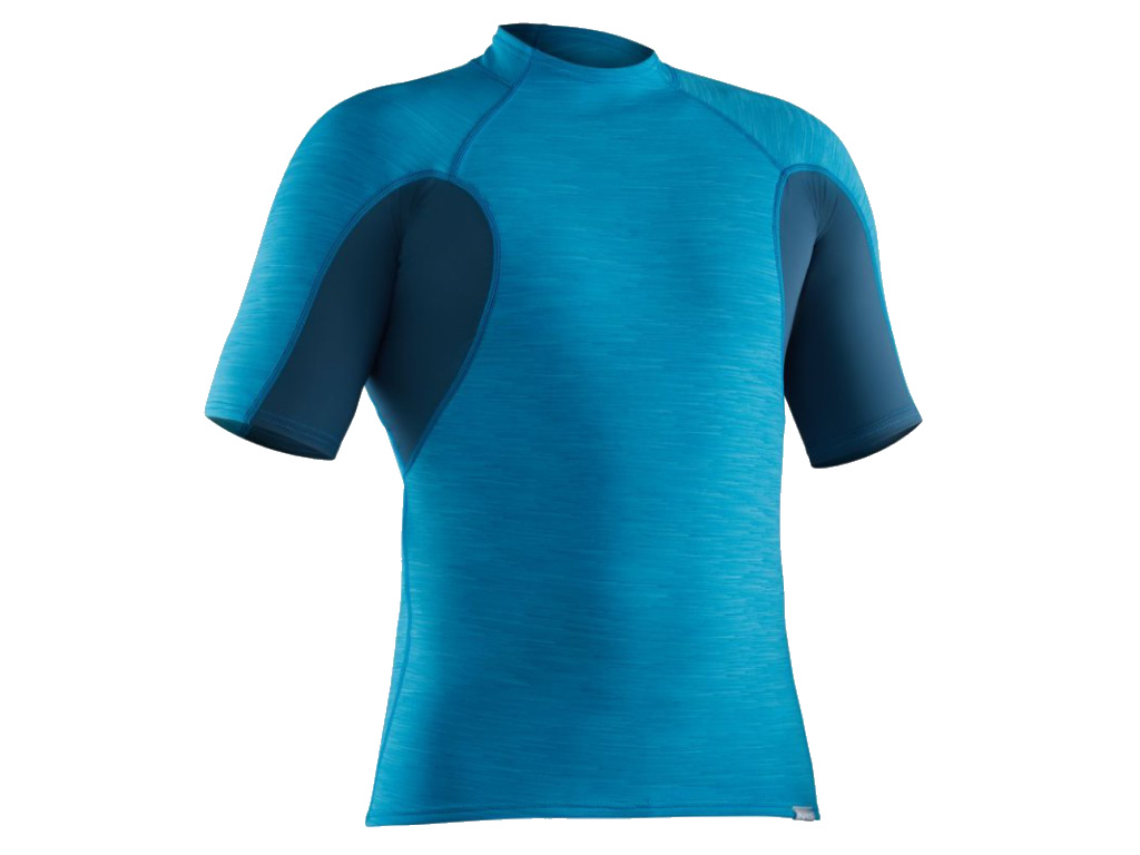 Neoprenové triko NRS Men's Hydroskin 0.5 - krátký rukáv Barva: Modrá, Velikost: S