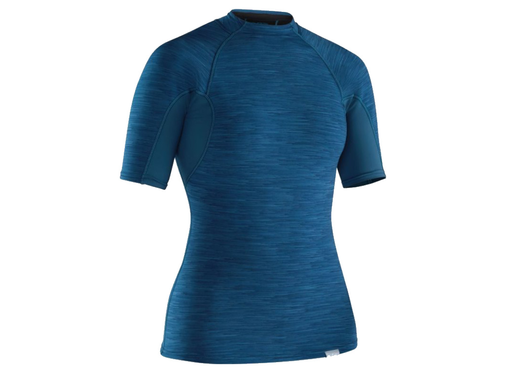 Neoprenové triko NRS Women's Hydroskin 0.5 - krátký rukáv, dámské Barva: Modrá, Velikost: WL