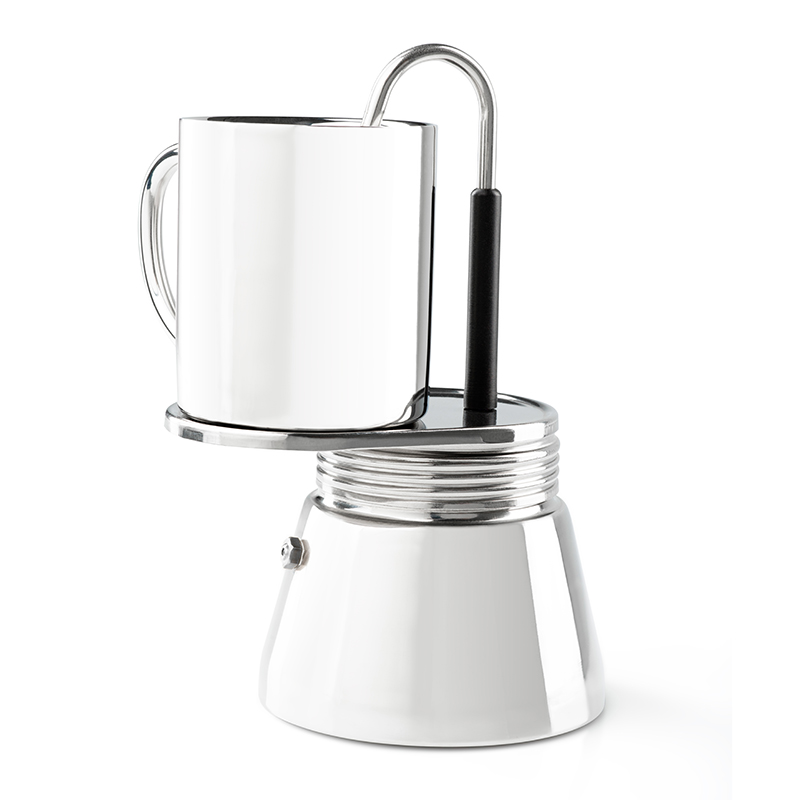 Presovač GSI Outdoors Stainless Mini Espresso 4 cup 296 ml Objem: 296 ml