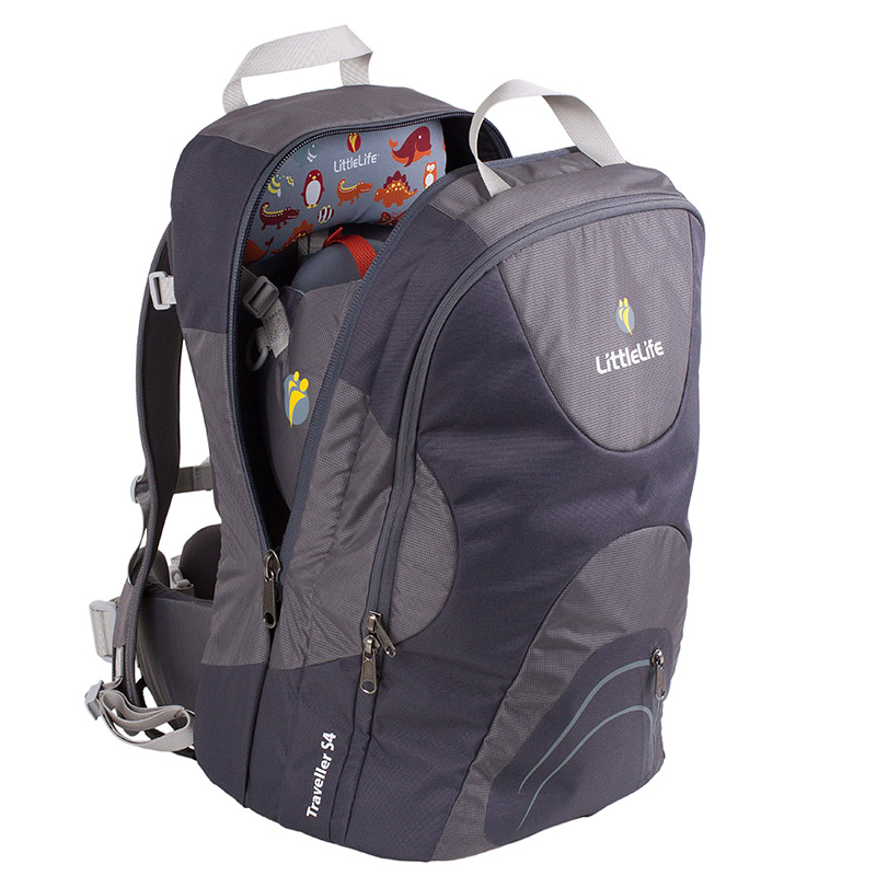 Dětská sedačka LittleLife Traveller S4 Child Carrier Barva: Grey