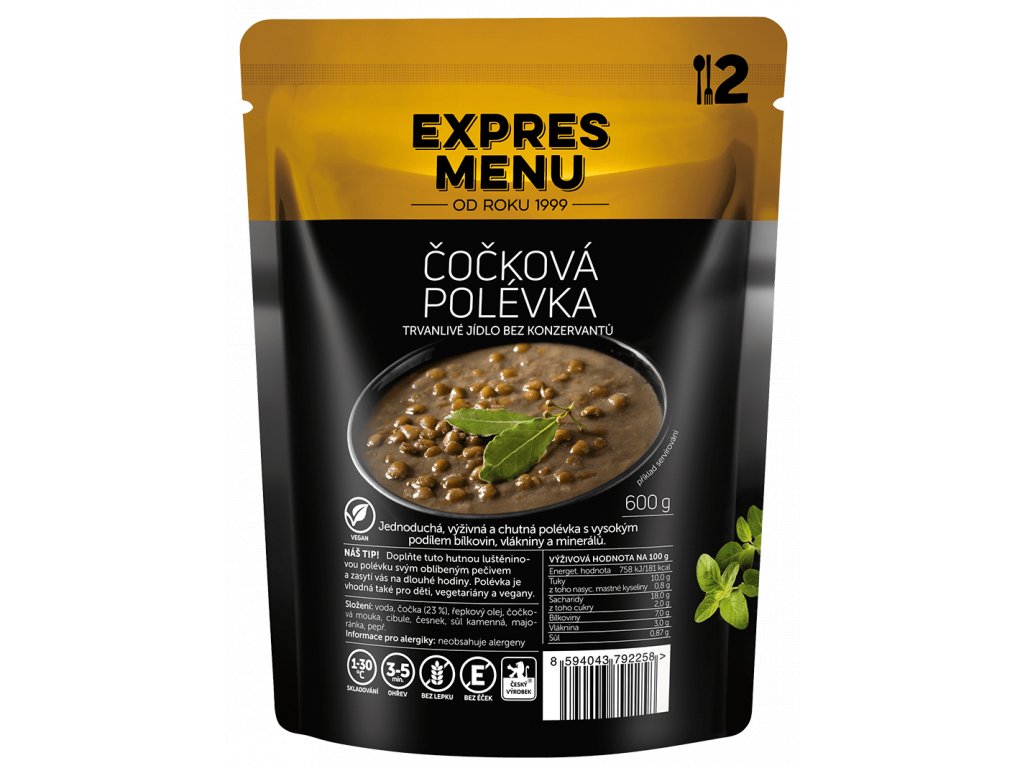 Expres Menu Čočková polévka 600 g