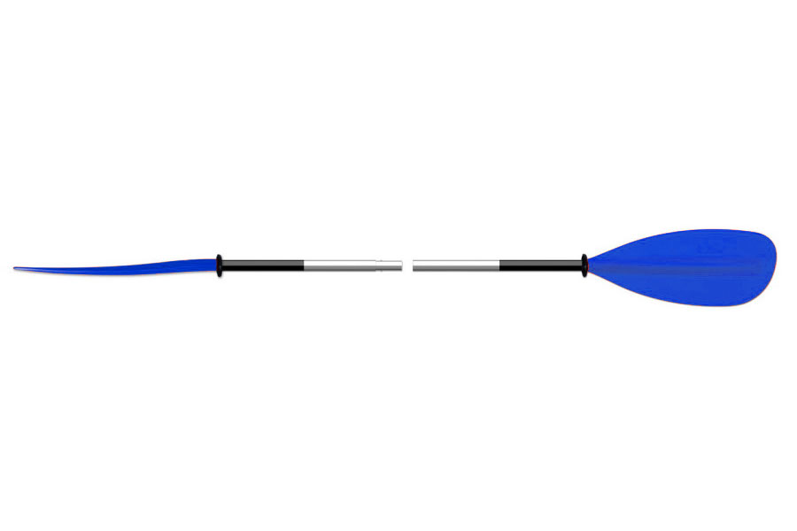 Pádlo TNP 702.2 Asymmetric dvojdílné Barva: Modrá, Délka: 195 cm