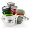 Sada nádobí GSI Outdoors Glacier Stainless Camper 2 + 3 l