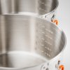 Sada nádobí GSI Outdoors Glacier Stainless Base Campe 2 + 3 l medium