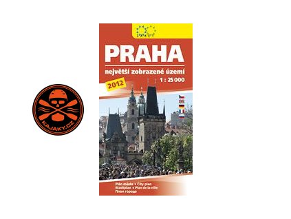 Mapa- Praha 2012