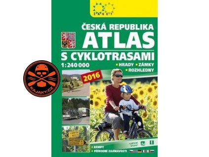 Atlas ČR s cyklotrasami - 1 : 240 000
