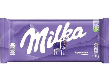 Milka čokoláda mléčná 90g