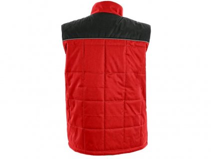 Pánska zimná vesta SEATTLE, červeno-čierna