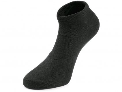Ponožky CXS NEVIS, nízke, čierne