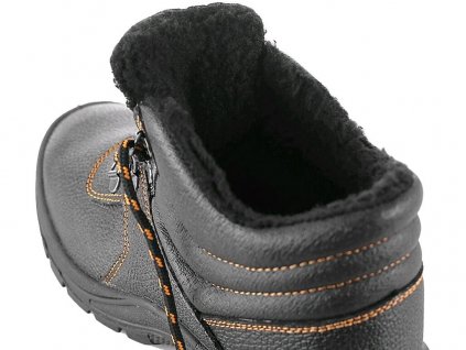 Pracovná členková obuv CXS STONE APATIT WINTER S3, zimná, čierna
