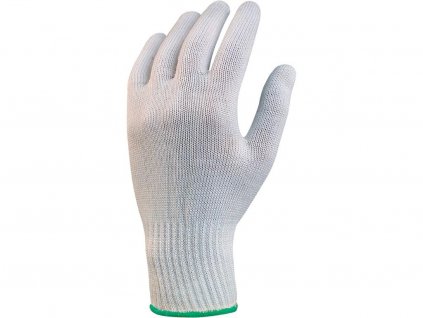 Textilné rukavice KASA, biele, veľ. 08
