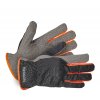 CARPOS Gloves grey/orange (12 pcs)