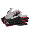 CARPOS VELCRO Gloves grey/red (12 pcs)