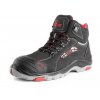 Pracovná členková obuv CXS ROCK DIORIT O2, čierna, bez oceľ.šp.