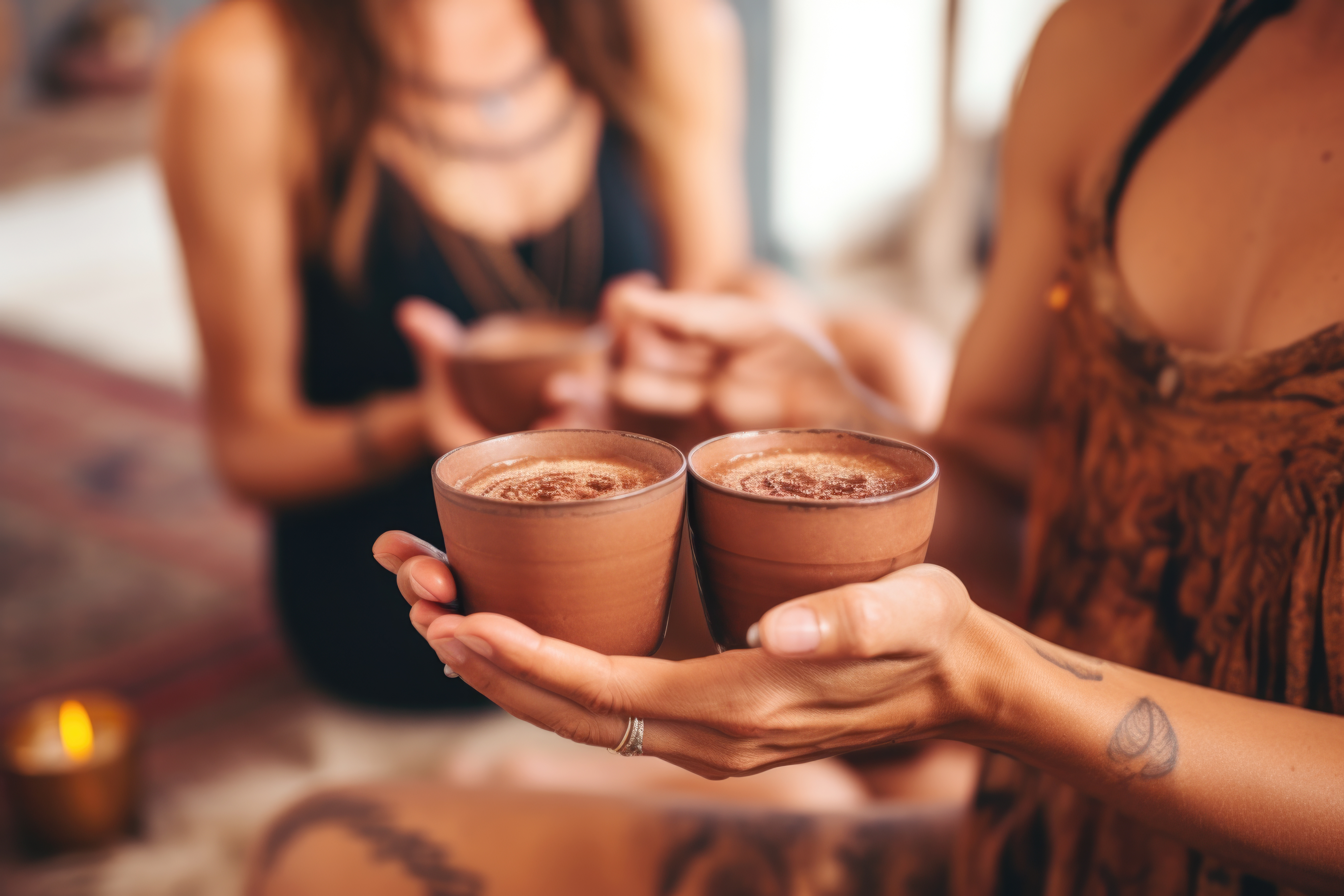 SPOJENÍ ČAKER A KAKAOVÉHO RITUÁLU, OŽIVENÍ ENERGETICKÝCH TOKŮ A VNITŘNÍ HARMONIE