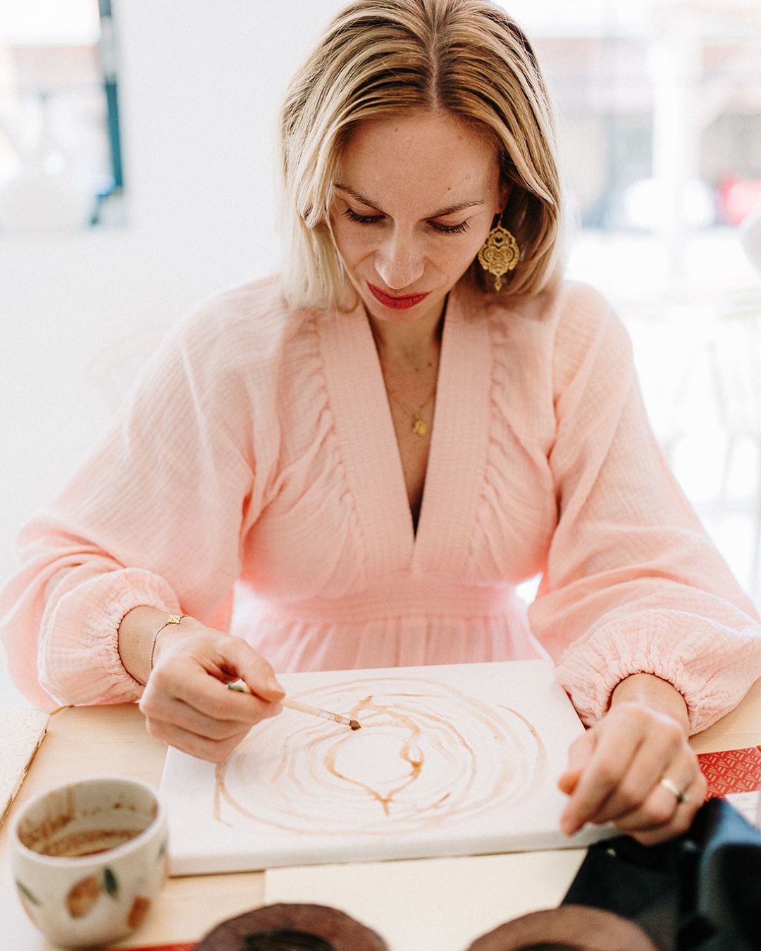 Malování kakaem Kakaositos