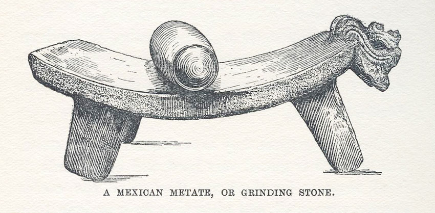metate mano 