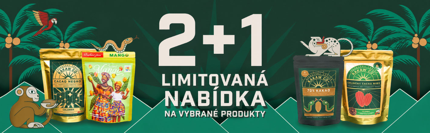 Akce 2+1 zdarma