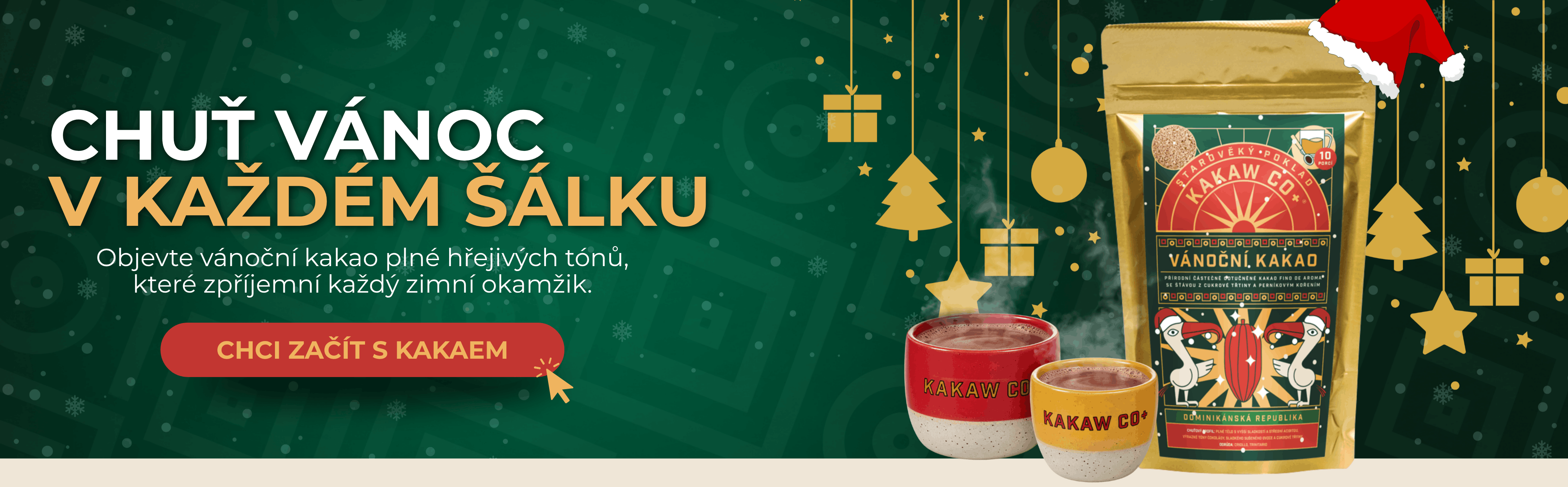 Vánoční Kakao Kakaw Co+