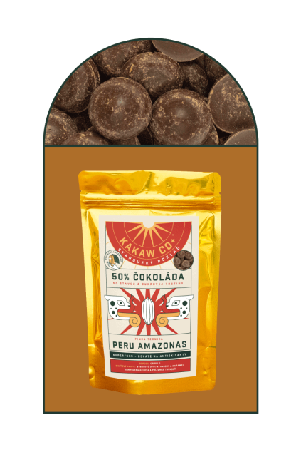 50% odrůdová čokoláda Peru 1kg