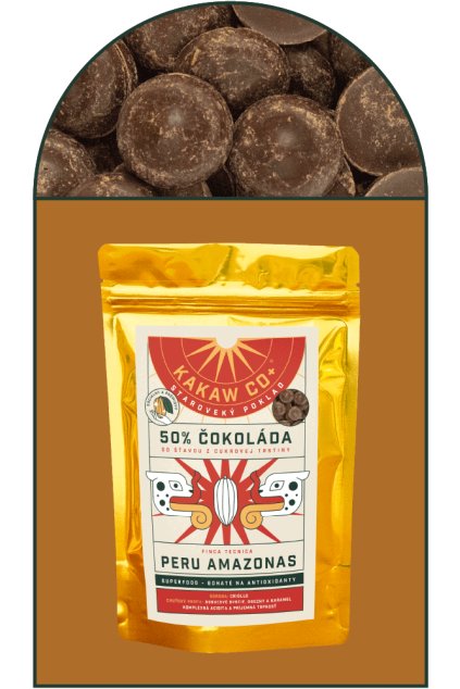50% odrůdová čokoláda Peru
