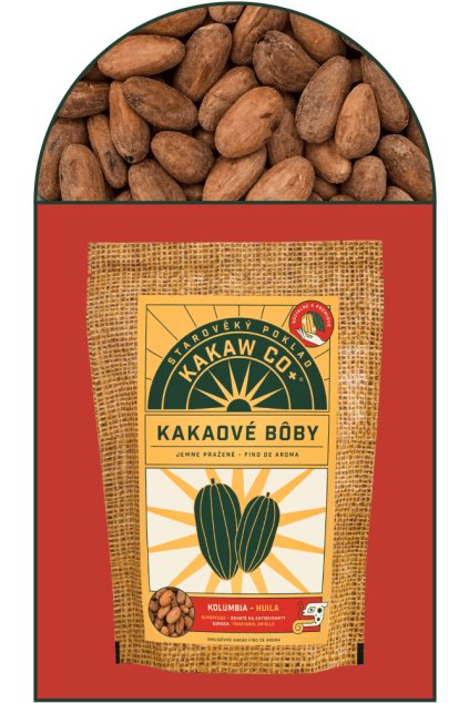 Kakaové boby Kolumbia Huila (washed)