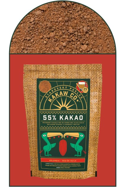 Kakaový prášek 55% Kolumbia Huila