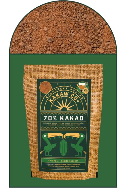 70% Kakao - Kolumbie Caquetá