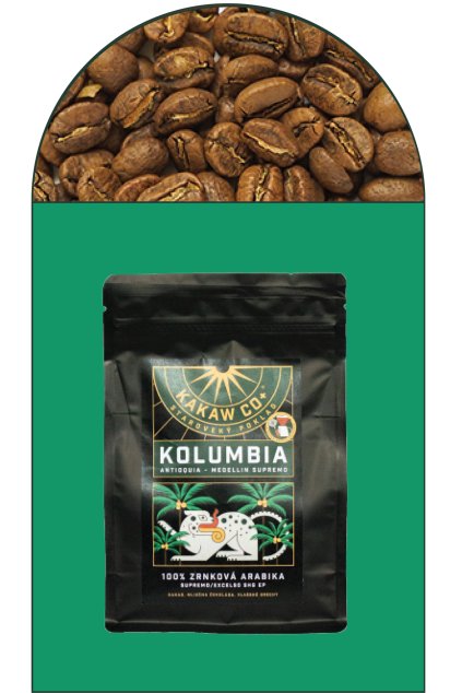KakawCo+ Kolumbia Antioquia Medellin 250g