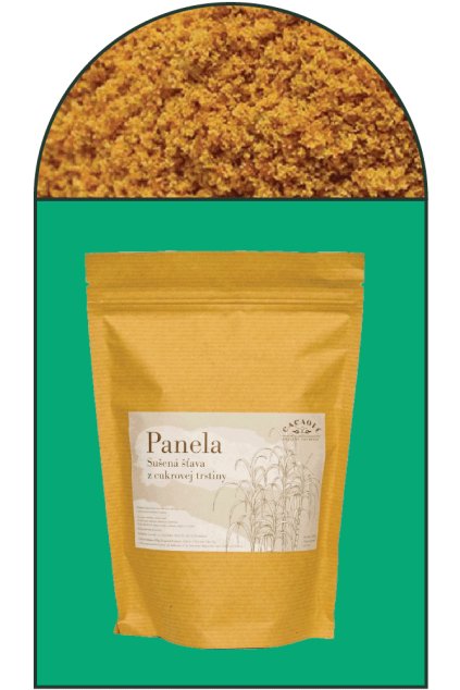Panela - sušená šťáva z cukrové třtiny