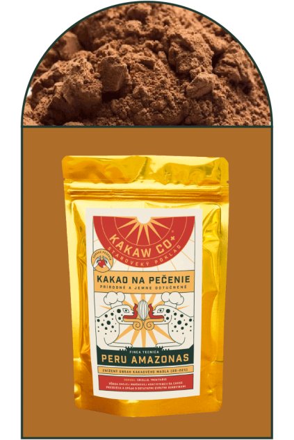 Přírodní kakao na pečení Peru