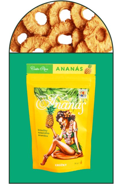 Sušený ananás