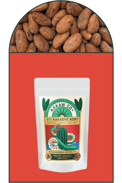 Prírodné kakaové bôby DR Monte Plata 75g V100